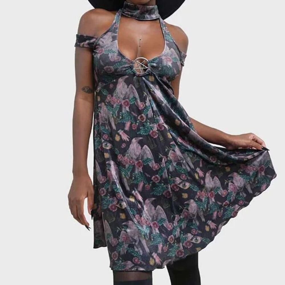 Killstar Corax Mini Dress   Size M